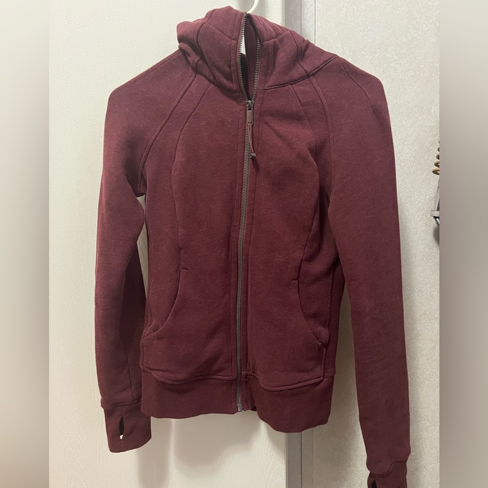 lululemon full zip scuba jacket